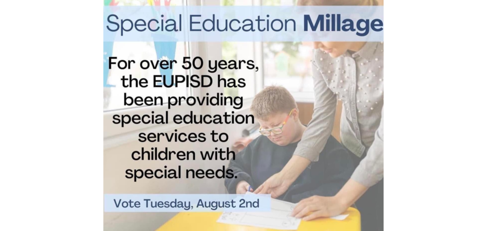 special education millage flyer